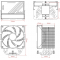 Вентилятор Cooler ID-Cooling FROZN A610 BLACK 250W/ Intel 1700, 12*, 115*, AMD AM5, AM4/ Screws, фото , изображение 4