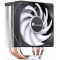 Кулер для процессора Кулер для процессора/ CPU Cooler JONSBO CR-1000E (210W, 4-pin PWM, 154mm, Al/Cu, 4x6mm, FRGB, 1x120mm, 59.48CFM, 32.0dBA, 1500RPM, S: 1700/1200/115X, Black), фото , изображение 5