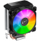 Кулер для процессора Кулер для процессора/ CPU Cooler JONSBO CR-1200E (95W, 3-pin, 128mm, Al/Cu, 2x6mm, FRGB, 1x92mm, 36CFM, 26.5dBA, 2000RPM, S: 1700/1200/115X, AM4/AM5 Black), фото 