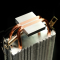 Кулер для процессора Кулер для процессора/ CPU Cooler JONSBO CR-1200E (95W, 3-pin, 128mm, Al/Cu, 2x6mm, FRGB, 1x92mm, 36CFM, 26.5dBA, 2000RPM, S: 1700/1200/115X, AM4/AM5 Black), фото , изображение 5