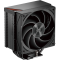 Кулер для процессора CPU Cooler PCCooler RZ500 BK (250W, 4-pin PWM, 155mm, Al/Cu, 5x6mm, 1x120mm, 86.73CFM, 32dBA, 2200RPM, S: 1851/1700/1200/115X, AM5/AM4, black), фото 