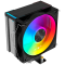 Кулер для процессора CPU Cooler SAMA A40L (240W, 4-pin PWM, 152mm, 4x6mm, ARGB, 1x120mm, 78CFM, 29dBA, 2200RPM, S: 1851/1700/1200/115X, AM5/AM4, silver), фото 